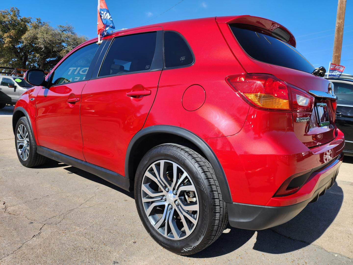 2018 RED Mitsubishi Outlander Sport ES (JA4AP3AU2JZ) with an 2.0L L4 DOHC 16V engine, CVT transmission, located at 2660 S.Garland Avenue, Garland, TX, 75041, (469) 298-3118, 32.885551, -96.655602 - Welcome to DallasAutos4Less, one of the Premier BUY HERE PAY HERE Dealers in the North Dallas Area. We specialize in financing to people with NO CREDIT or BAD CREDIT. We need proof of income, proof of residence, and a ID. Come buy your new car from us today!! This is a Very clean 2018 MITSUBISHI OU - Photo#5